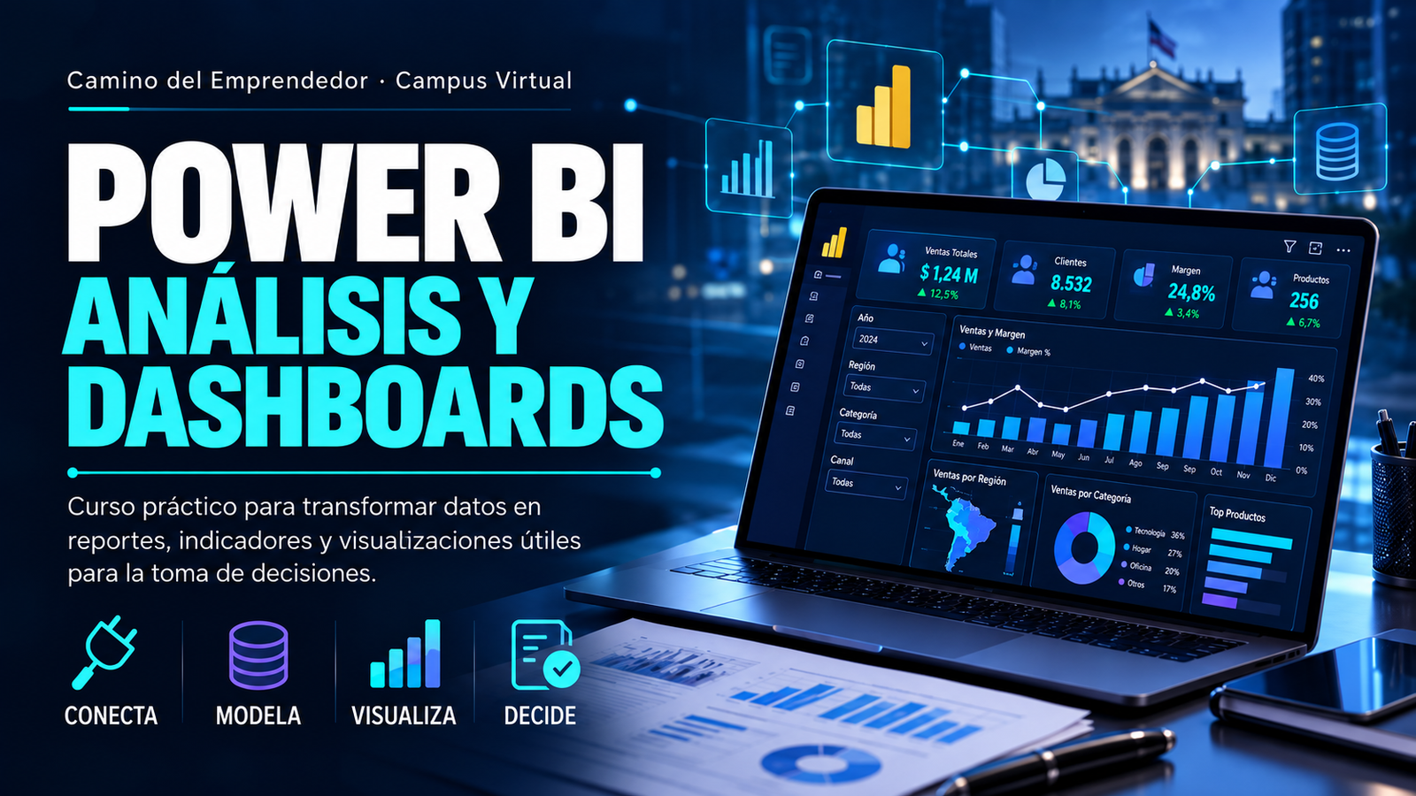Power BI: Análisis y Dashboards